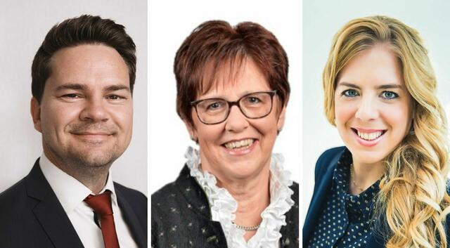 Von links: SPÖ-Stadtrat Jürgen Jöbstl, ÖVP-Gemeinderätin Waltraud Beranek, FPÖ-Stadträtin Isabella Theuermann. | Foto: Privat