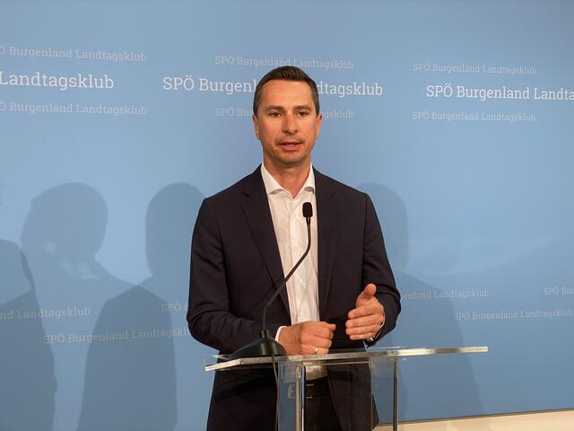 SPÖ-Klubobmann Robert Hergovich kritisiert das Krisenmanagement der Bundesregierung.  | Foto: SPÖ Burgenland