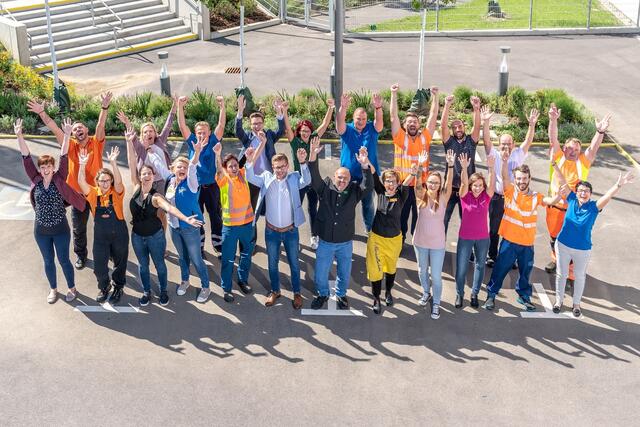 "Great Place to Work": Die Mitarbeiter der Niederösterreich Bahnen sind mit ihrem Arbeitgeber in der Region sehr zufrieden. | Foto: Niederösterreich Bahnen/Bollwein