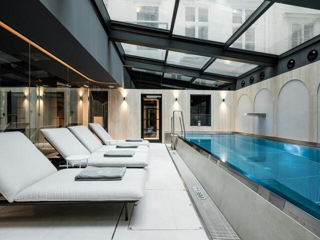 Der Spa Bereich ist exklusiv für Hotelgäste.  | Foto: The Amauris Vienna