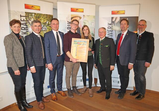 Den Sonderpreis für kooperative Vermarktung bekam Robert Lorenzer. | Foto: Vulkanland Steiermark