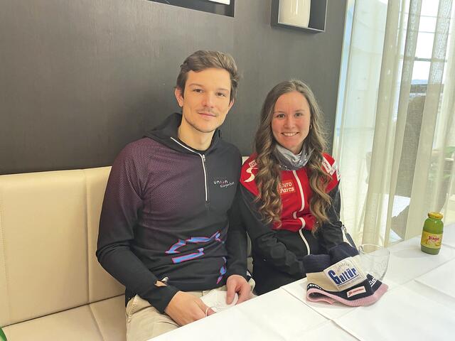 Tobias Habenicht, hier mit Freundin Lisa Unterweger, fastet nicht. | Foto: RegionalMedien