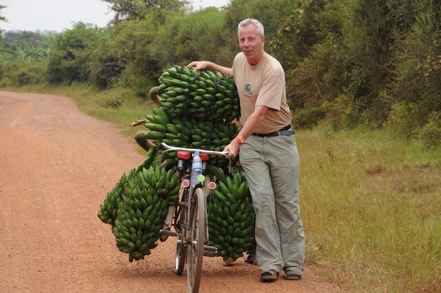 Wolfgang Kunstmann, hier in Uganda. | Foto: Wolfgang Kunstmann