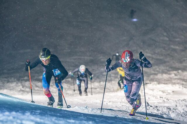 Die Streif geht's steil bergauf. | Foto: M. Werlberger