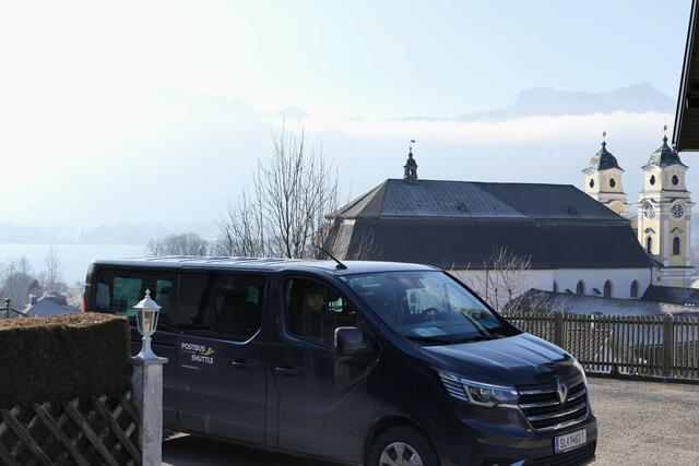 Das Shuttle auf dem Hilfberg in Mondsee