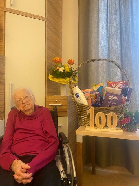 100 Jahre jung: Anna Heindl aus Markt St. Martin | Foto: Maria Traudtner