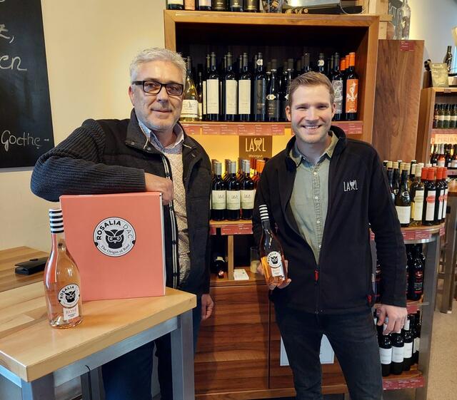 Den Rosé Blaufränkisch gibt es schon in der Genussquelle Bad Sauerbrunn zum Genießen | Foto: Weingut Lassl