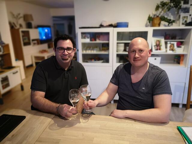 Bernd Butschell mit Stefan Hinterberger - SPÖ Göllersdorf. | Foto: Hinterberger