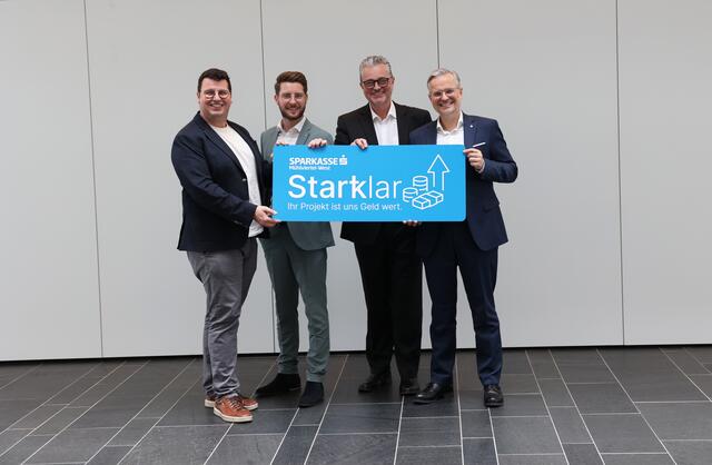 Das Startklar-Team der SMW: Roland Straußberger, Jakob Peherstorfer,  Peter Werner und Christian Terink (v. l.) | Foto: SMW