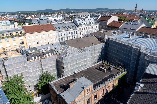 So schaut's WUK von oben aus. | Foto: WUK