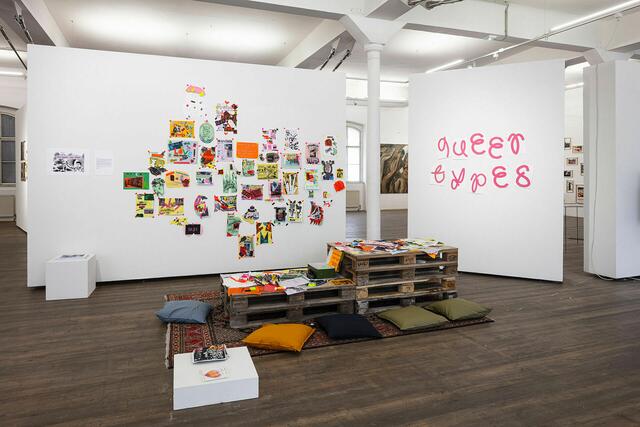 Die Ausstellung "Queer Art Spaces" ist aktuell noch in der Kunsthalle Exnergasse zu sehen. | Foto: Wolfgang Thaler