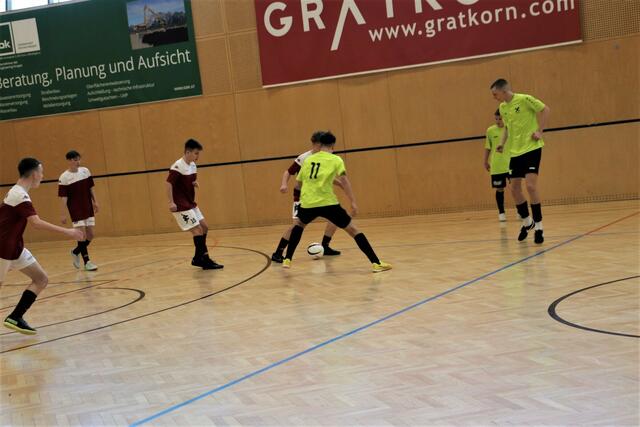 Die PTS Hitzendorf im Match gegen die starke Mannschaft der PTS Leibnitz | Foto: Edith Ertl