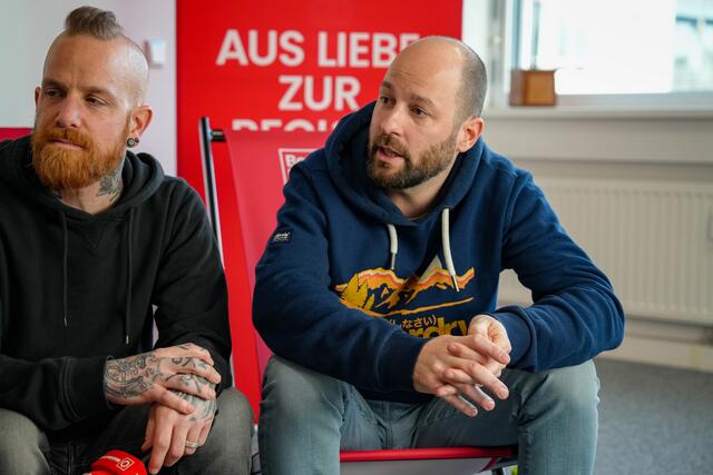 VLUN im Interview. | Foto: Stefan Schubert