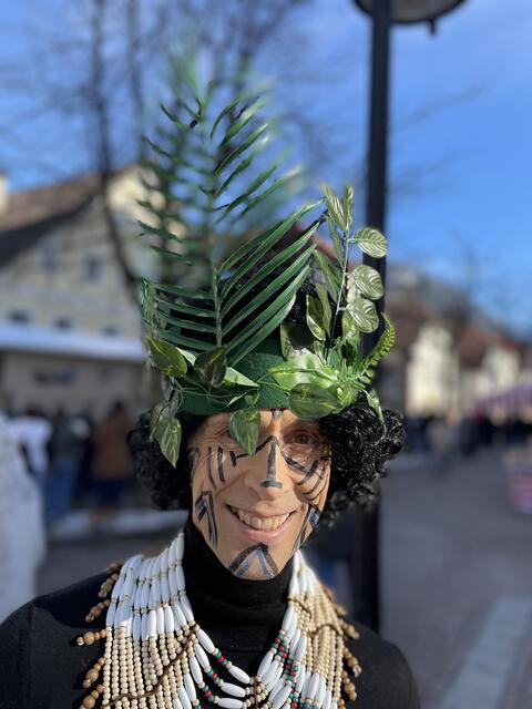 Bürgermeister Günter Salchner, gut getarnt. | Foto: Reichel