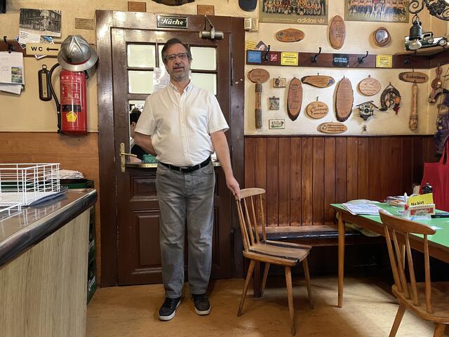 Harald Tarnoczi ist einer der Chefs im Gasthaus Lechner. | Foto: Tobias Schmitzberger