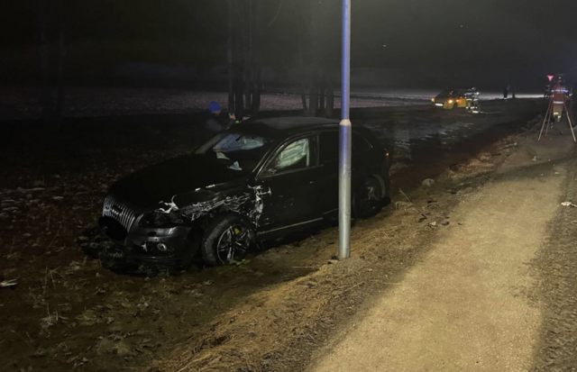 Verkehrsunfall in Leogang. | Foto: FF Leogang