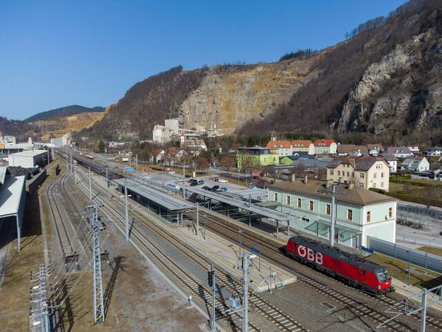 Östlich und nördlich von Graz, wie hier in Peggau-Deutschfeistritz, müsse man laut dem Experten als Nächstes ansetzen. | Foto: ÖBB/Zenz
