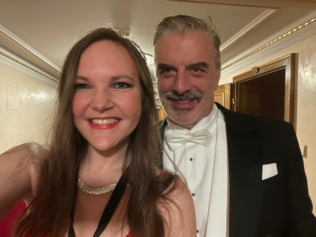 Schauspieler Chris Noth alias "Mr. Big" kam auch vorbei.  | Foto: Patricia Hillinger