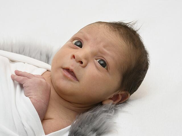 Milan
Eltern: Mayane &amp; Mher Jalilyan, Spielberg. Geb.-Dat.: 19. 1., 23:07 Uhr; Gewicht: 3.850 g; Größe: 53 cm. | Foto: BabySmile
