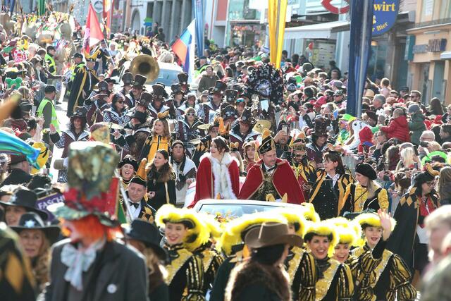 Am Samstag findet endlich wieder der traditionelle Umzug statt. Auf dieser Verkehrsbehinderungen müssen Sie sich einstellen.  | Foto: Faschingsgilde Villach
