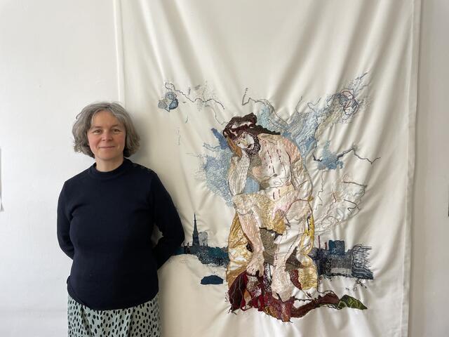 Anlass für das Kunstprojekt von Cécile Belmont war das 160-jährige Bestehen des Diözesankunstvereins. | Foto: BRS/Püringer
