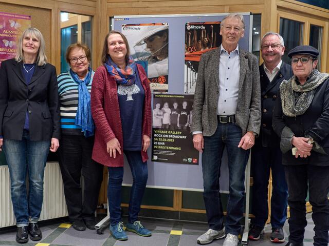 Das Breitenwanger Kulturteam mit Obfrau Daniela Sulik