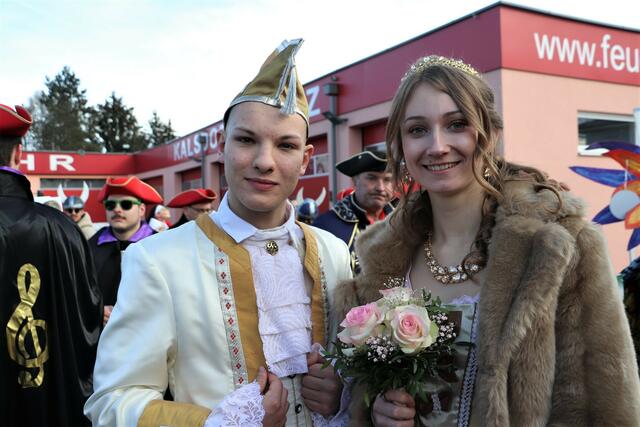 Kalsdorfs Prinzenpaar Angelika Brodschneider und Felix Ellmaier  | Foto: Edith Ertl
