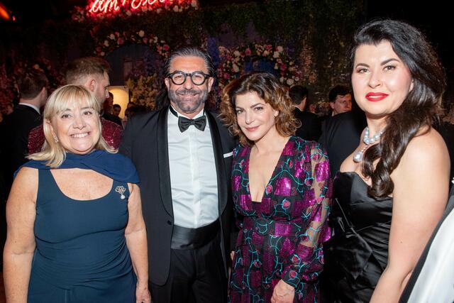 (v.l.n.r)Nicoletta Pollice Beltrame, Mauro Maloberti, Bianca Nappi, Zoryana Kuschpler 