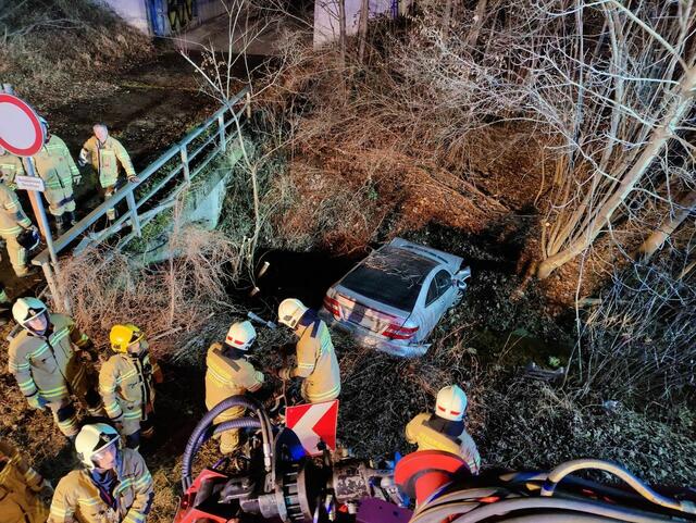 Einsatz der Feuerwehren Puch und Hallein. | Foto: FF Hallein