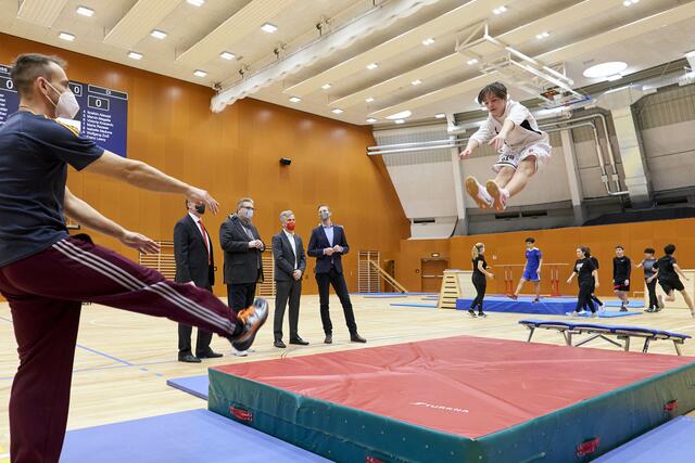 Die Liesinger Jugend ist sportlich.  | Foto: Wache