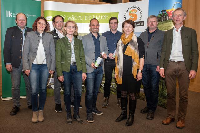 Andreas Ehrenhuber, Sabine Sieberer, Martin Mairanderl, Edeltraud Huemer, Franz Schillhuber, Lukas Schützenhofer, Gabriele Hebesberger, Johann Braunsberger, Martin Faschang (v.li.) | Foto: F. Braunsberger
