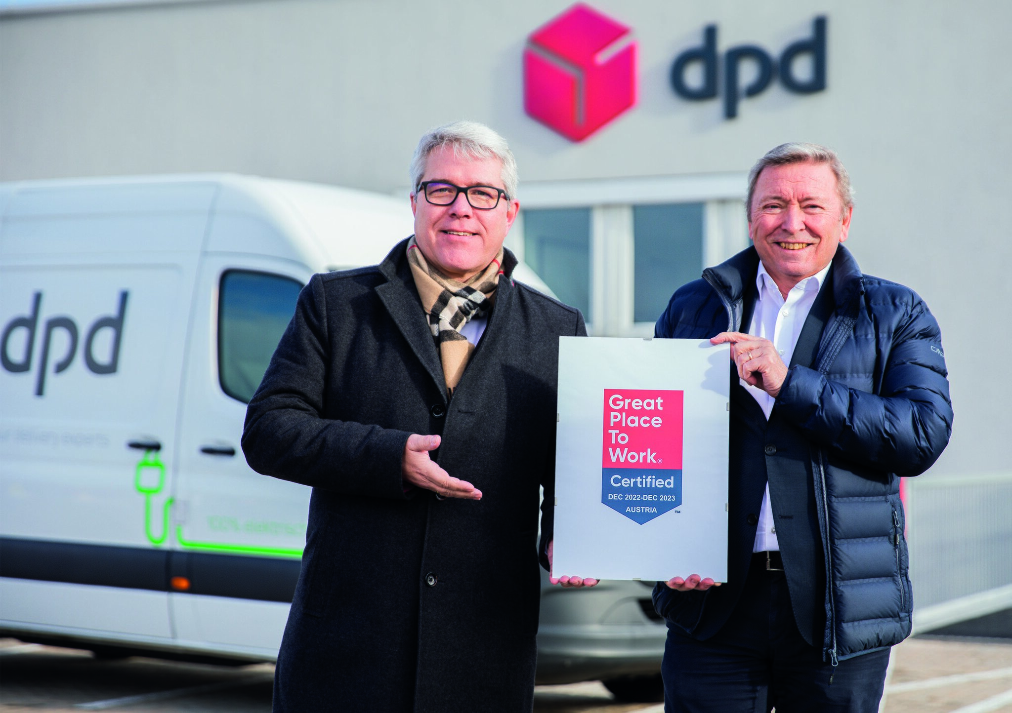 Arbeit in der Region DPD erhält „Great Place to work” Auszeichnung Schwechat