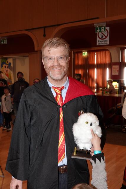 Hari Bergmann oder doch Harry Potter? Die Verwechslung ist jedenfalls gegeben. ;-) | Foto: Michael Blinzer