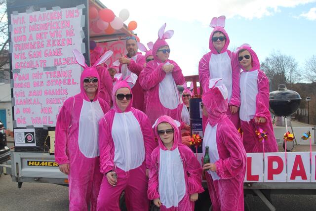 An Einfallsreichtum fehlte es den Teilnehmerinnen und Teilnehmern des Umzugs in Gratwein-Straßengel nicht. | Foto: Rainer Pongratz
