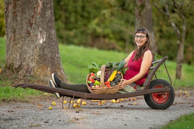 Gudrun Zecha startete gemeinsam mit Christian Kellmair die Solawi "Futter Natur" in Wallern an der Trattnach. | Foto: living moments photography