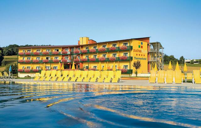 Die PuchasPLUS Hotels in Stegersbach und Loipersdorf wurden erneut mit dem Gold-Award von HolidayCheck ausgezeichnet.  | Foto: PuchasPLUS