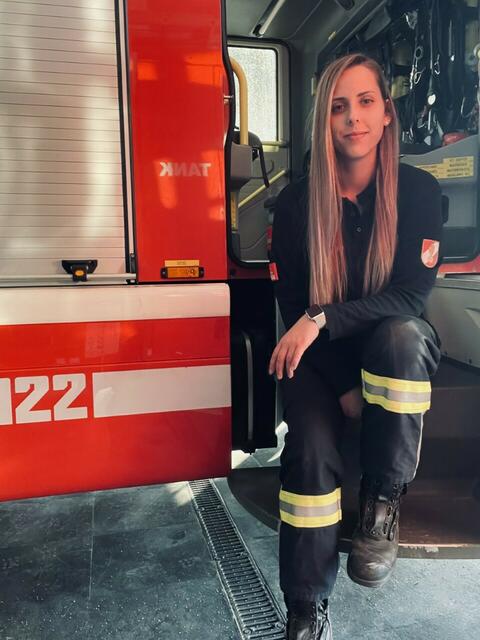 Für den Ehrenamtspreis "Florian" 2023 nominiert: Lisa Strasser. | Foto: Freiwillige Feuerwehr Arolzmünster