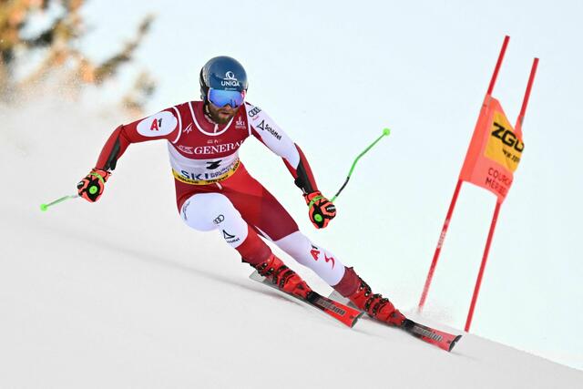 Marco "Blacky" Schwarz überzeugte bei all seinen Auftritten in Frankreich | Foto: FABRICE COFFRINI / AFP / picturedesk.com