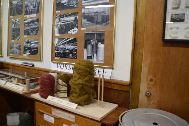 Früher war das Museum eine Fabrik. Hier wurde Wolle aus Australien zu Garn gesponnen.