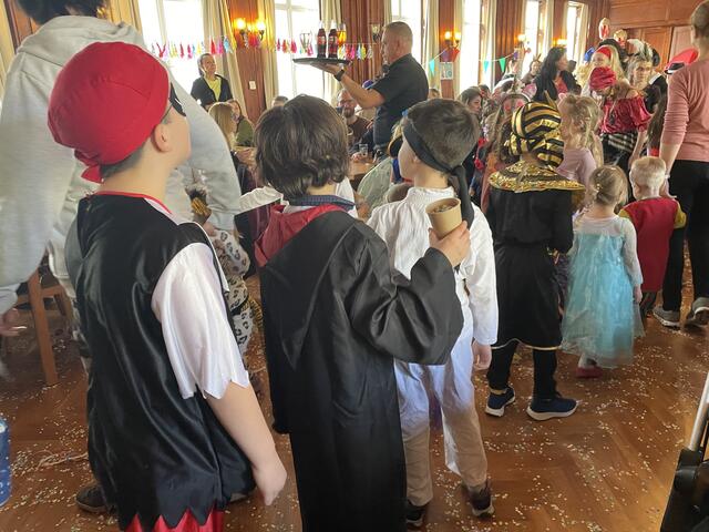 Eine Polonaise gab es natürlich auch. | Foto: zVg