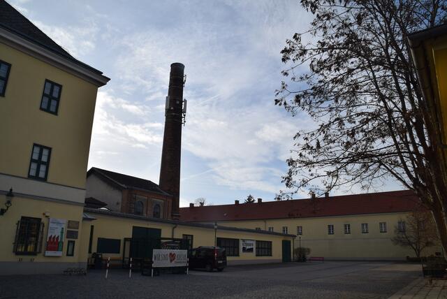 Auch die "alte Schlosserei" ist eine beliebte Event Location, z.B. für "Wein im Museum".