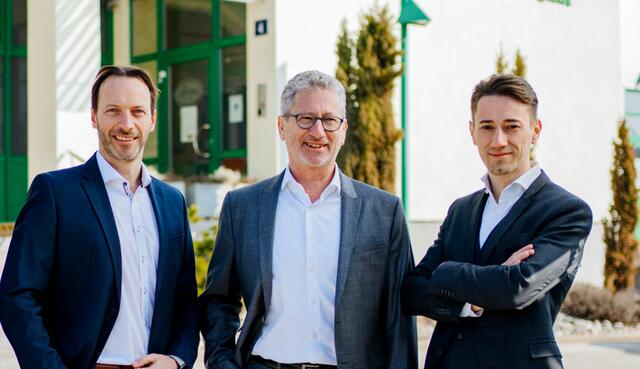 Kurt Frierss jun., Rudolf Frierss und Christoph Frierss. | Foto: Martin Hofmann