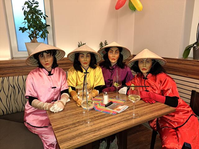 Sogar Gäste aus China konnte man in Fischbach begrüßen