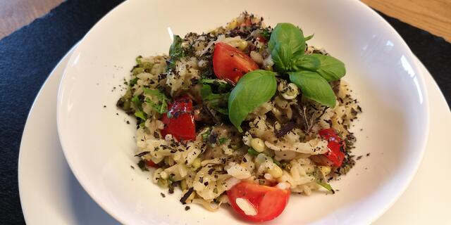 Pilzrisotto: Eiweiß – einmal anders auf den Teller | Foto: Holl