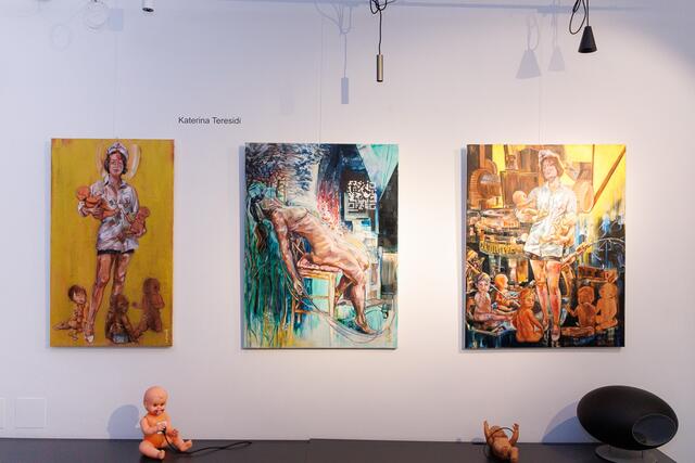 Werke Katerina Teresidi | Foto: Helmut Sagmeister