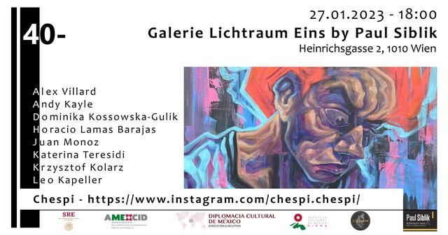 Chespi - Jose Augusto Ramirez - figurative Malerei  | Foto: Katerina Teresidi