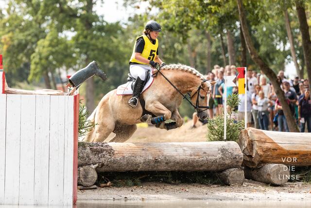 Sie nehmen jede Hürde mit links. Das Duo beim Europachampionat 2018 | Foto: Vor die Linse