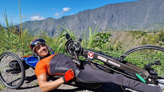 Ein unermüdlicher Arbeiter: Thomas Frühwirth bereitet sich schon wieder für die nächsten sportlichen Abenteuer vor.  | Foto: Frühwirth 
