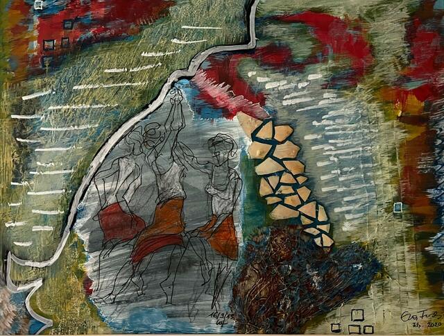 Das Jahresprogramm des Kulturvereins „Spektrum“ startete am 5. März mit der Ausstellung von Eva &amp; Wolfgang Fuchs. | Foto: Eva Fuchs