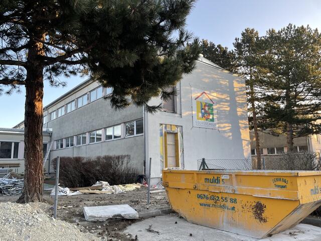 So schaut es derzeit bei der Baustelle in der Prückelmayrgasse 6 aus.  | Foto: BV23/Genitheim